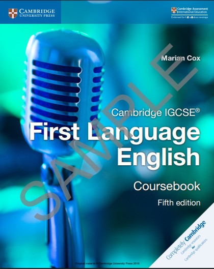 Cambridge IGCSE® First Language English Coursebook Fifth Edition